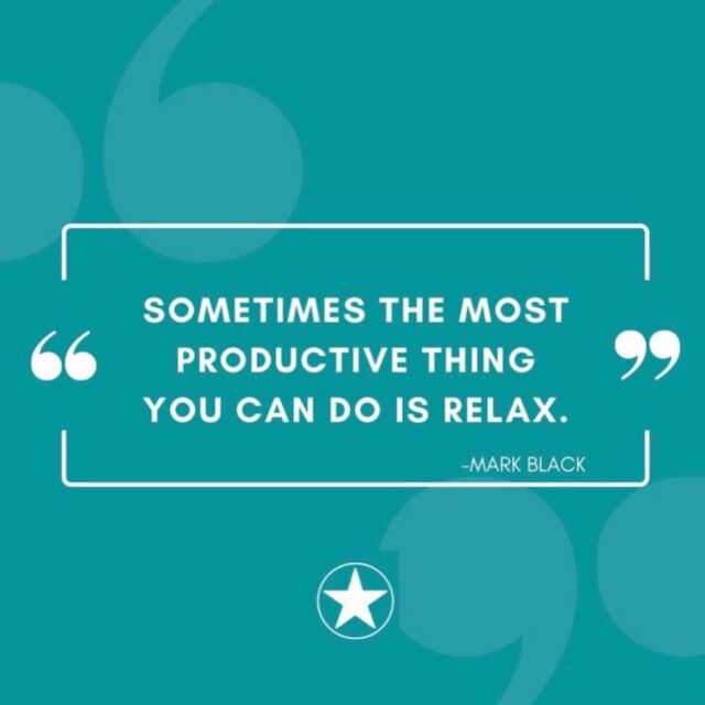Sometimes the most “productive” thing you can do is relax. ​​​​​​​​​

What are you doing today to slow down, relax and be present?